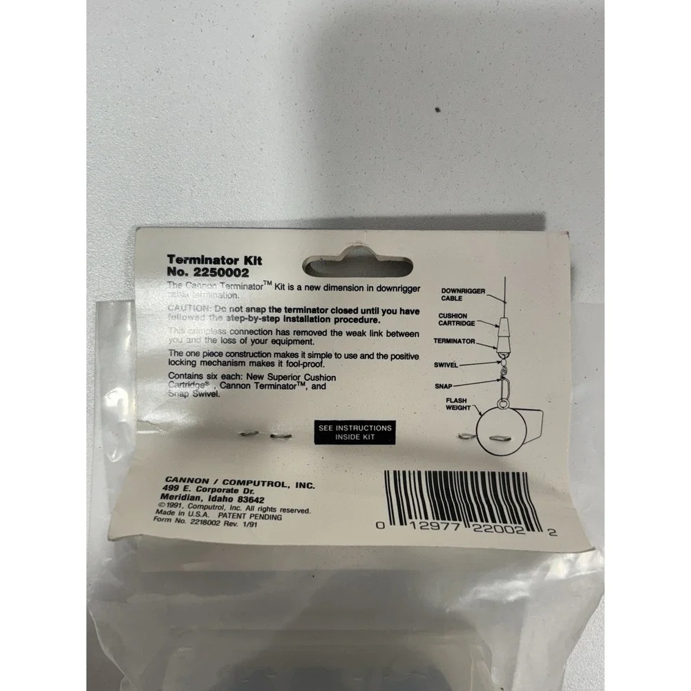 Cannon‎ Terminator Kit 18 Pieces Total Durable And Reliable Line Terminators